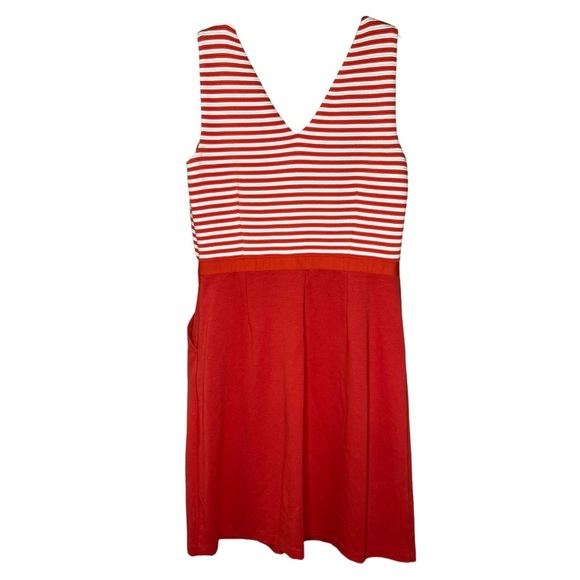 Boden Women's Belle Ponte Striped Sleeveless Dress Sz 10 - Picture 2 of 4